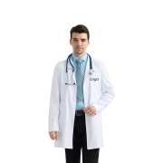 May Áo Bác Sĩ, Áo Kỹ Sư Phòng Thí Nghiệm Vải Cotton Chất Lượng Cao